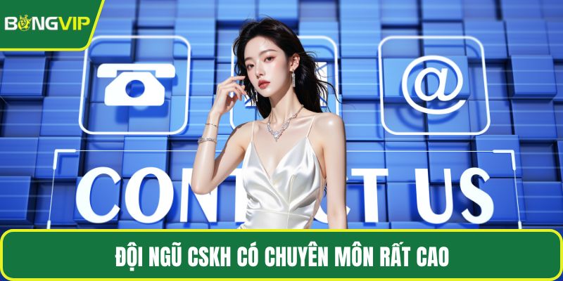 Đội ngũ CSKH có chuyên môn rất cao